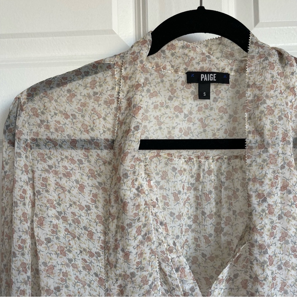 NWOT Paige Silk Blouse